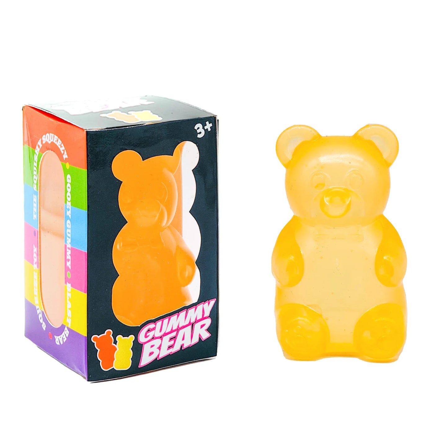 Multicolor Bear Cute Maltose Squeeze Toy Squishy Toys Soft Simulated Transparent Slow-rebound Decompression For Autism Toy