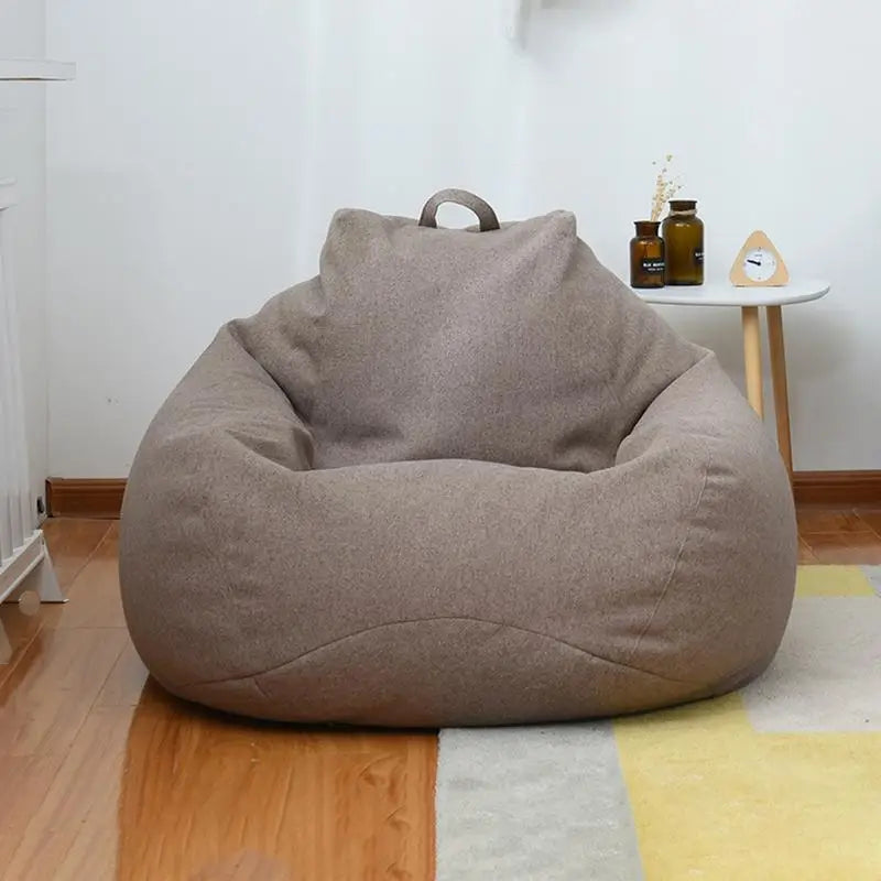 Beanbag Covers Washable For Kids Adults Lazy People Storage Bag Pouf Puff Couch Tatami Living Room Couch Covers Accessories
