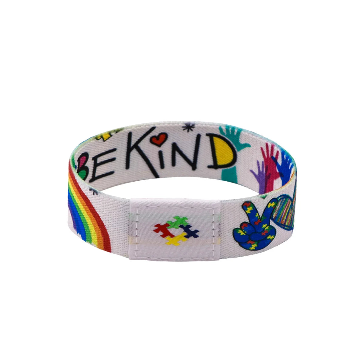Autism Awareness Puzzle Bracelet For Women Armband Wristband Bracelets Bangles Nurse Doctor Accessories Fashion Bracelet Gifts