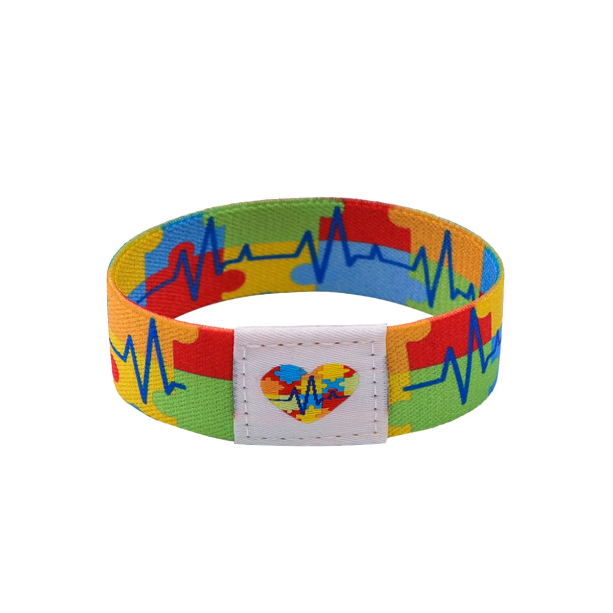 Autism Awareness Puzzle Bracelet For Women Armband Wristband Bracelets Bangles Nurse Doctor Accessories Fashion Bracelet Gifts