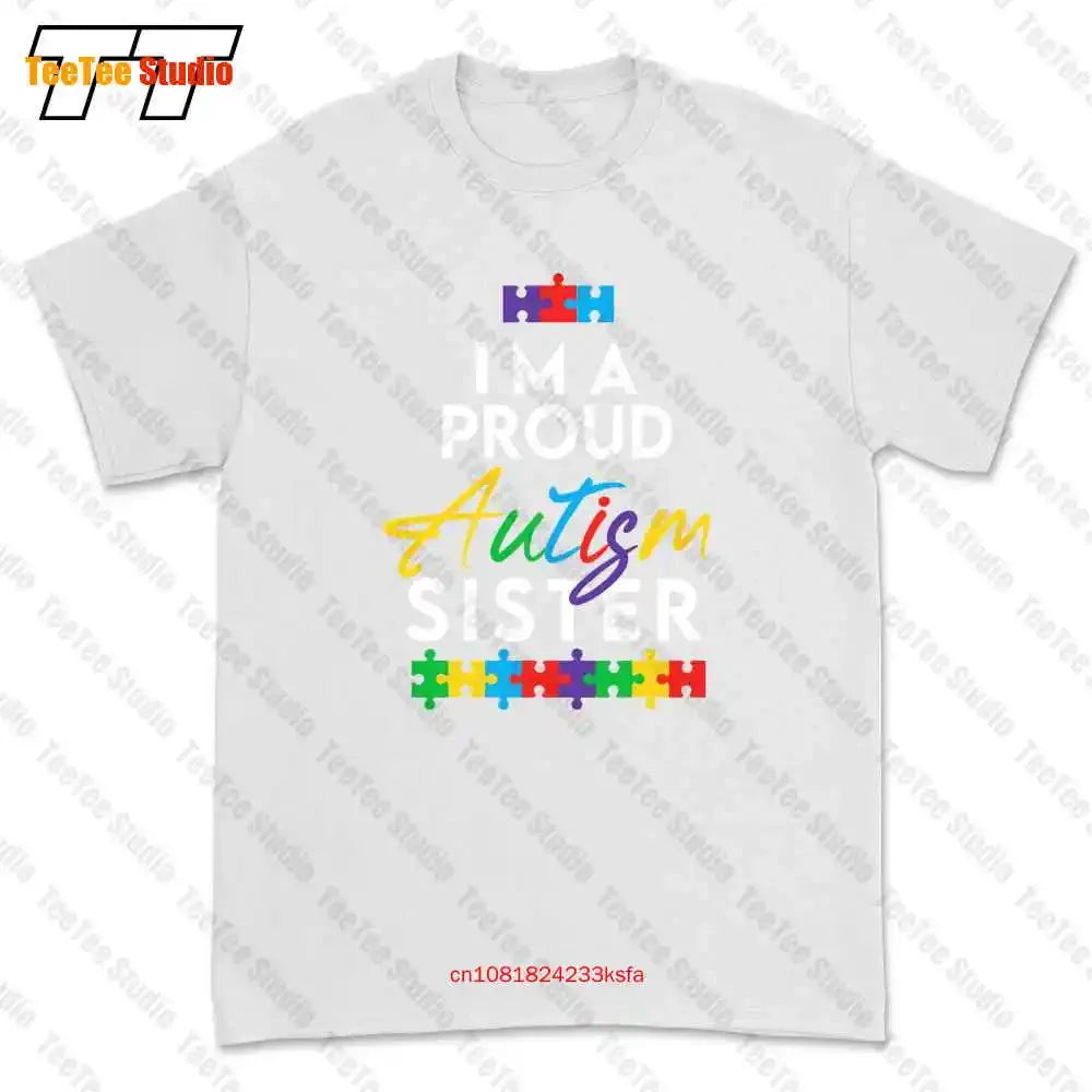 Im A Proud Autism Sister T-shirt Tee N742