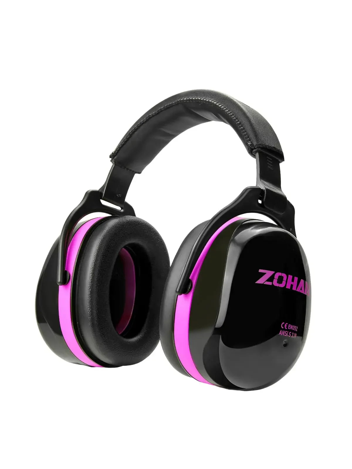 ZOHAN-Hearing Protector Passive Earmuffs High Noise Reducing Ear Covers Defenders for Autism, Headset Shooting, Headphone28dB