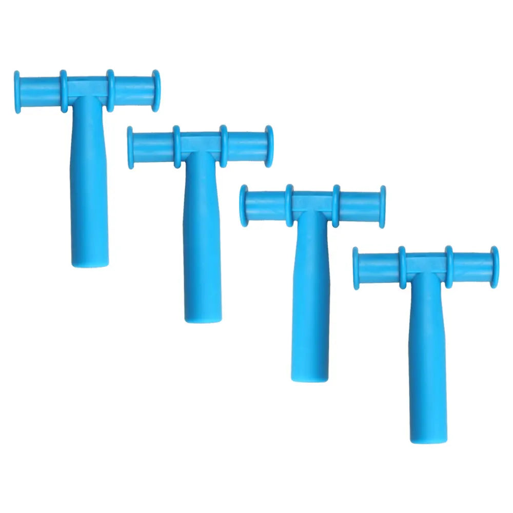 Speech Therapy Teeth Massager Adult Children Speak Oral Muscle Rehabilitation Training Chewing Tube Autism Sensory Therapy Tool