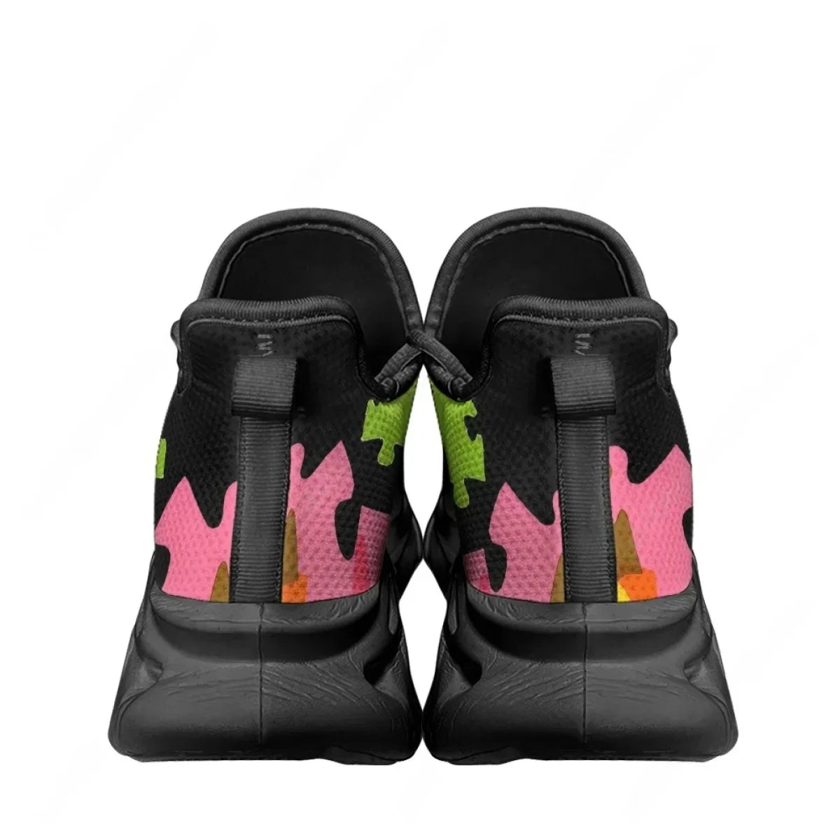 Autism Awareness Sports Running Shoe Color Puzzle Durable Wild Cozy Men’s Sneakers New High Quality Soft Platform Tenis Feminino