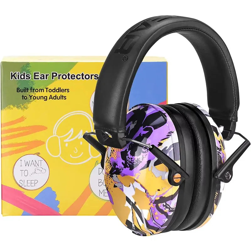 PROHEAR Kid Hearing Protectors Safety Noise Earmuffs for Children Autism Toddlers Reading Sleeping Adjustable NNR 25dB Ear Muff