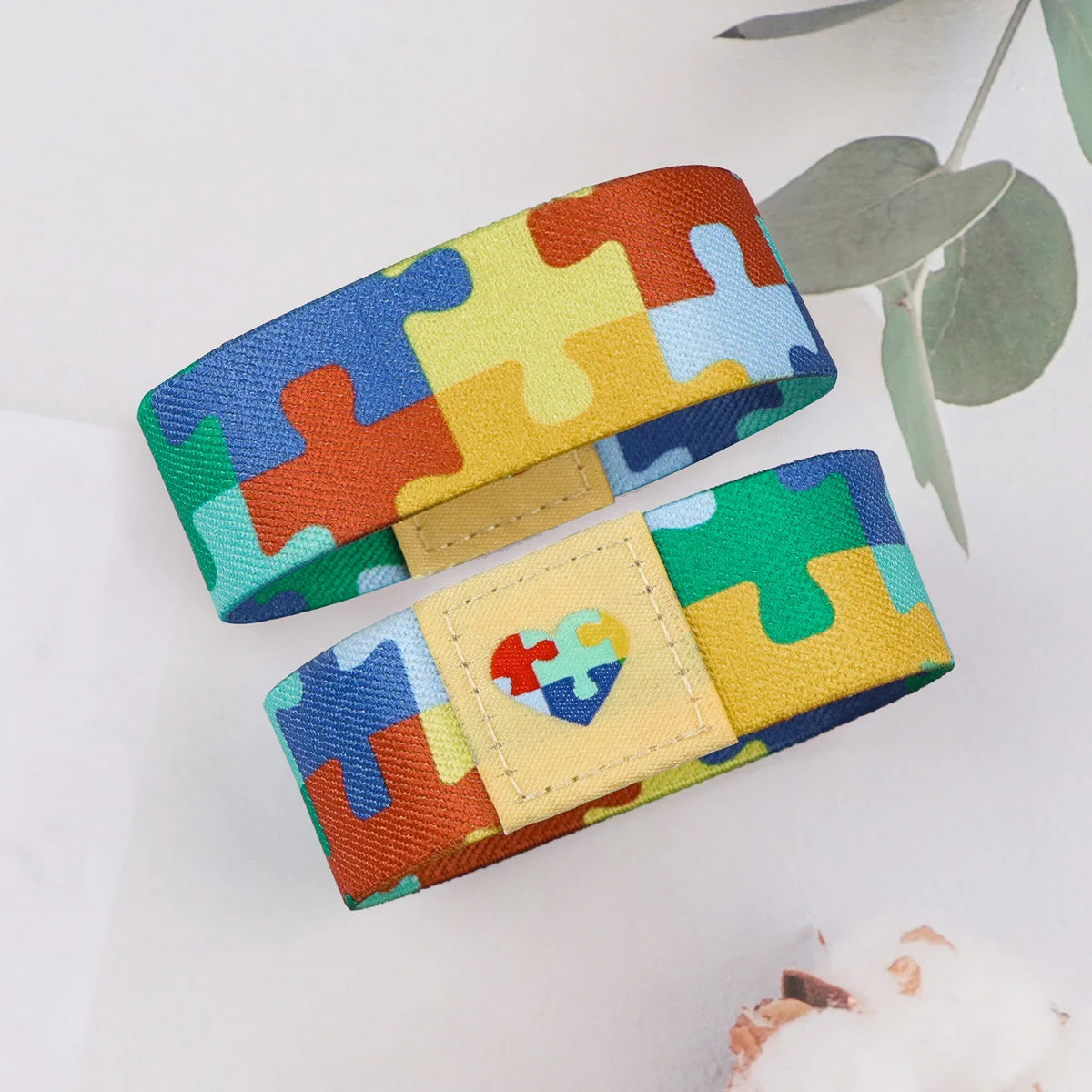 Autism Awareness Puzzle Bracelet For Women Armband Wristband Bracelets Bangles Nurse Doctor Accessories Fashion Bracelet Gifts
