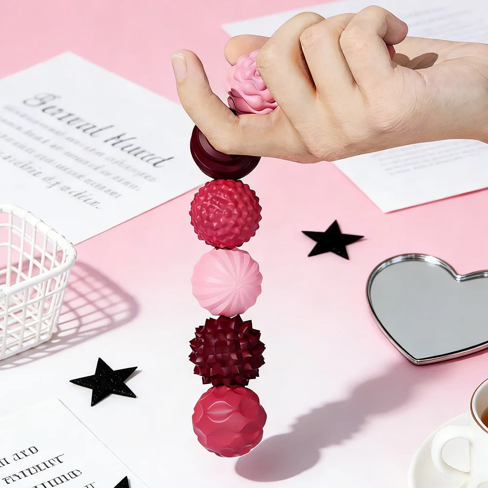 6/12Pcs Silicone Magnetic Balls Fidget Toys for Adults Stress Relief Sensory Toys for Autism ADHD Anxiety Fun Office Desk Toy
