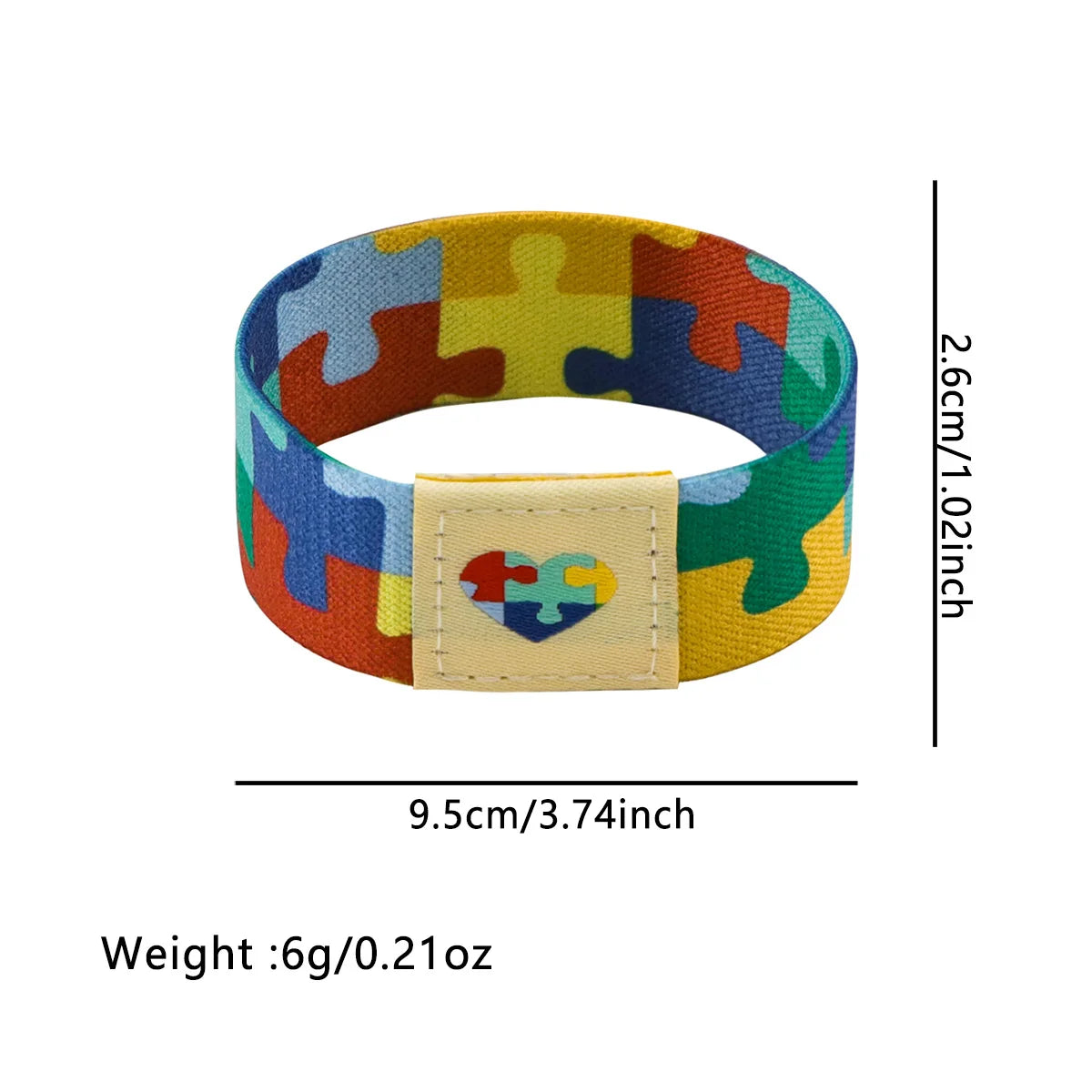 Autism Awareness Puzzle Bracelet For Women Armband Wristband Bracelets Bangles Nurse Doctor Accessories Fashion Bracelet Gifts