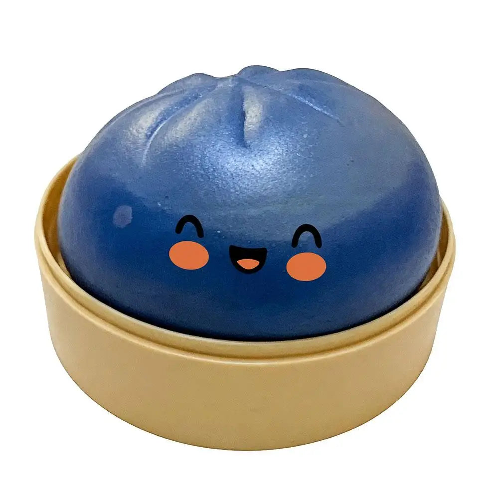 Cute Rainbow Dumpling Squishies Soft Slow Rebound Sensory Squeeze Toy Relief Anxiety For ADHD Autism Fidget Stress Ball