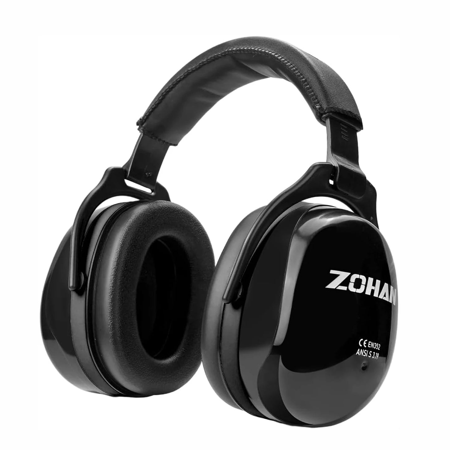 ZOHAN-Hearing Protector Passive Earmuffs High Noise Reducing Ear Covers Defenders for Autism, Headset Shooting, Headphone28dB