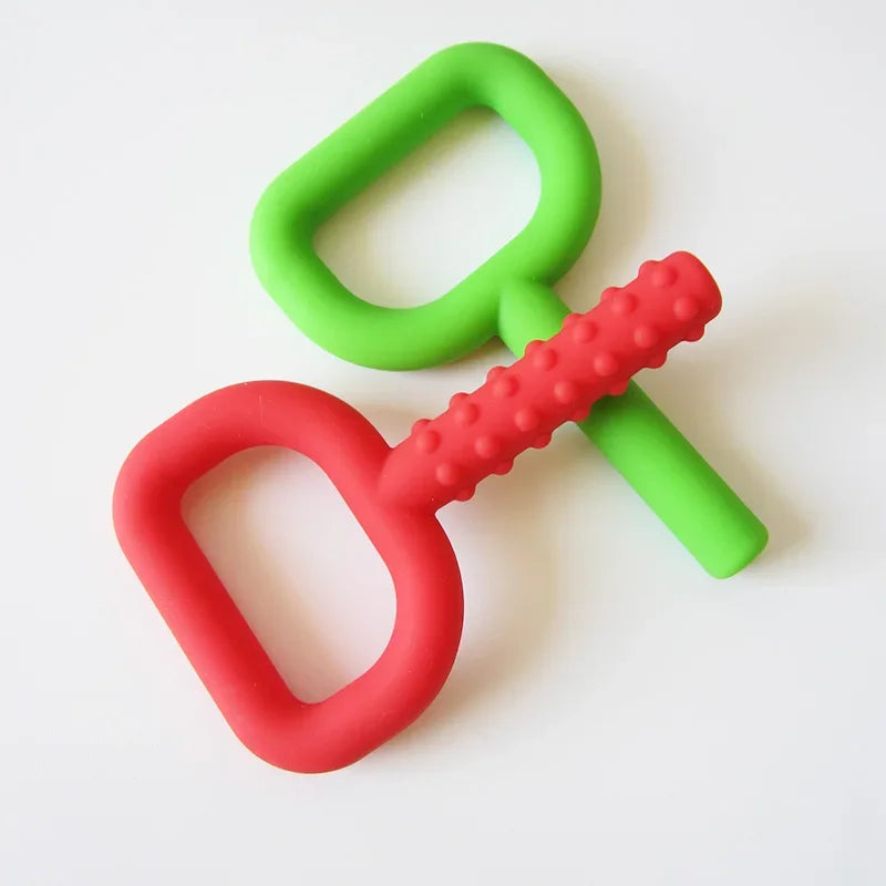 Speech Therapy Teeth Massager Adult Children Speak Oral Muscle Rehabilitation Training Chewing Tube Autism Sensory Therapy Tool