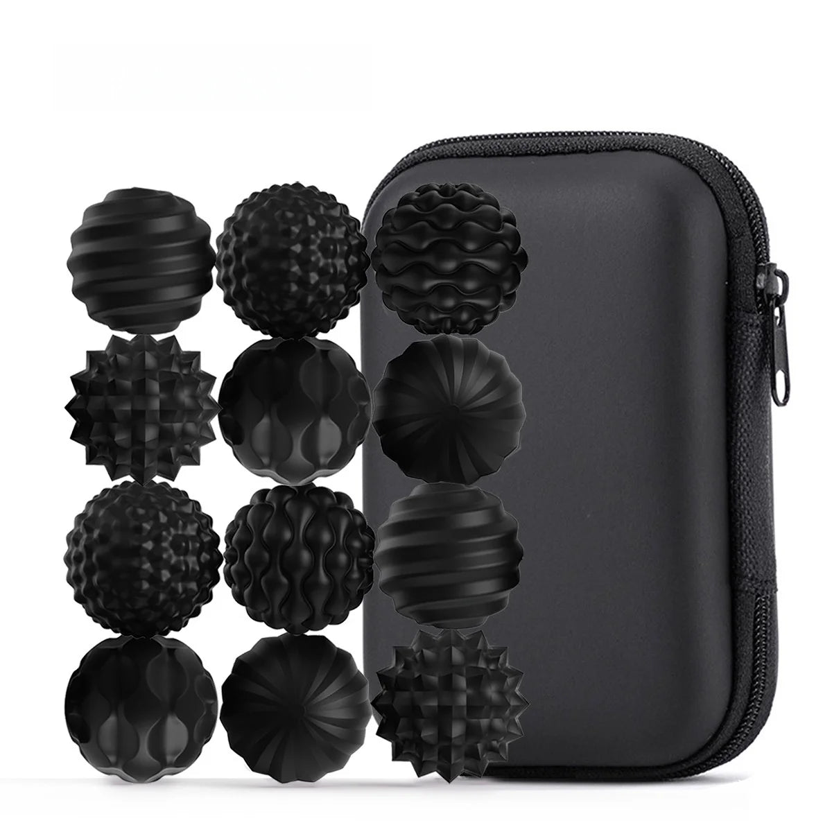 6/12Pcs Silicone Magnetic Balls Fidget Toys for Adults Stress Relief Sensory Toys for Autism ADHD Anxiety Fun Office Desk Toy