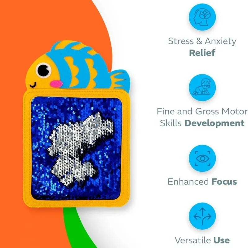 8Pcs Cartoon Animal Themed Felt Sensory Mats for Autistic Children Textured Cognition Tile Preschool Developmental Education Toy