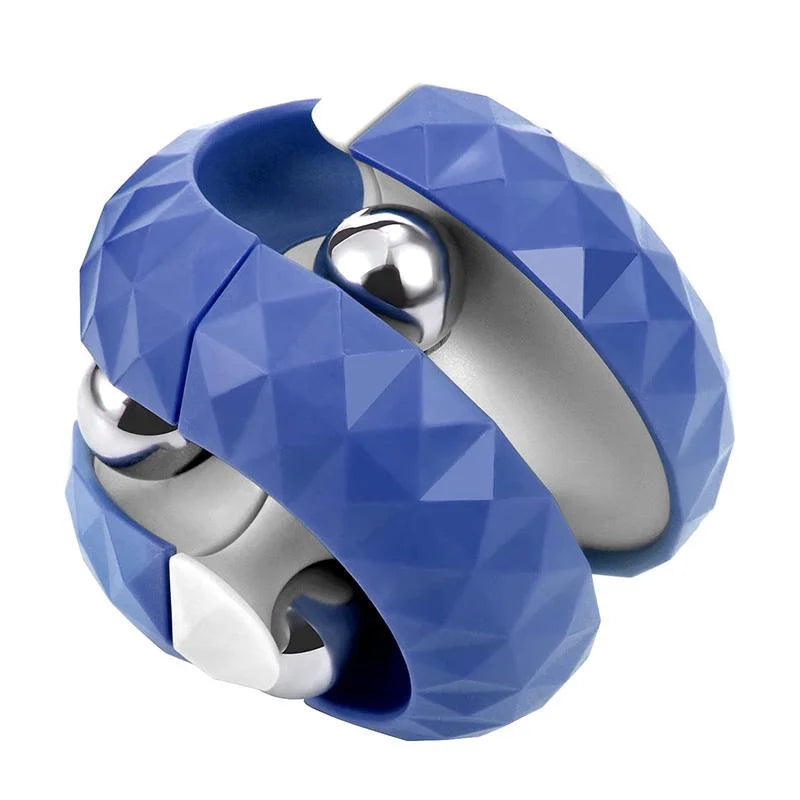 Decompression Toy Creative Orbit Ball Toy Children Autism Orbit Ball Cube Anti Stress Sensory Toys Infinite Flip Change for Kid