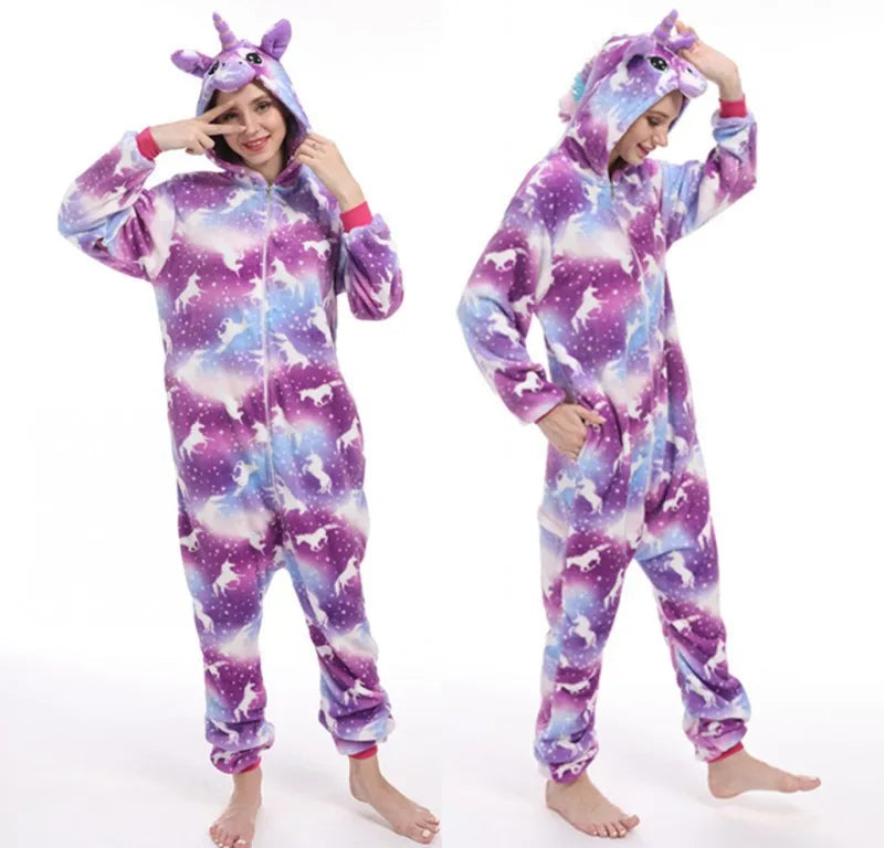 Unicorn Pajamas Boy Romper Girl's One-Piece  Pajamas  Cartoon Animal