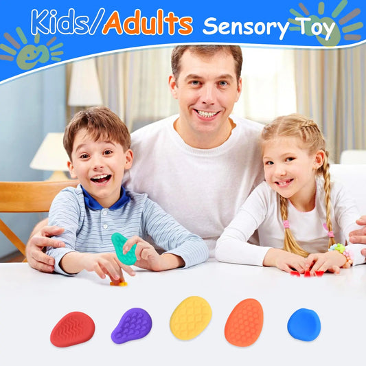 Sensory Stone For Children Both Adults Cure For ADHD Focus Relieve Anxiety Relax Autism Treatment Kids Inspire Exploration