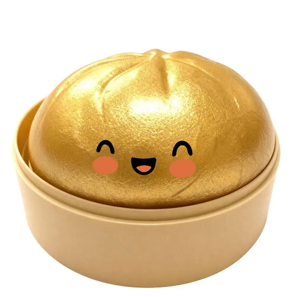 Cute Rainbow Dumpling Squishies Soft Slow Rebound Sensory Squeeze Toy Relief Anxiety For ADHD Autism Fidget Stress Ball