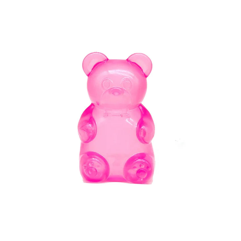 Multicolor Bear Cute  Maltose  Squeeze Toy  Squishy Toys Soft Simulated Transparent Slow-rebound Decompression  For Autism Toy