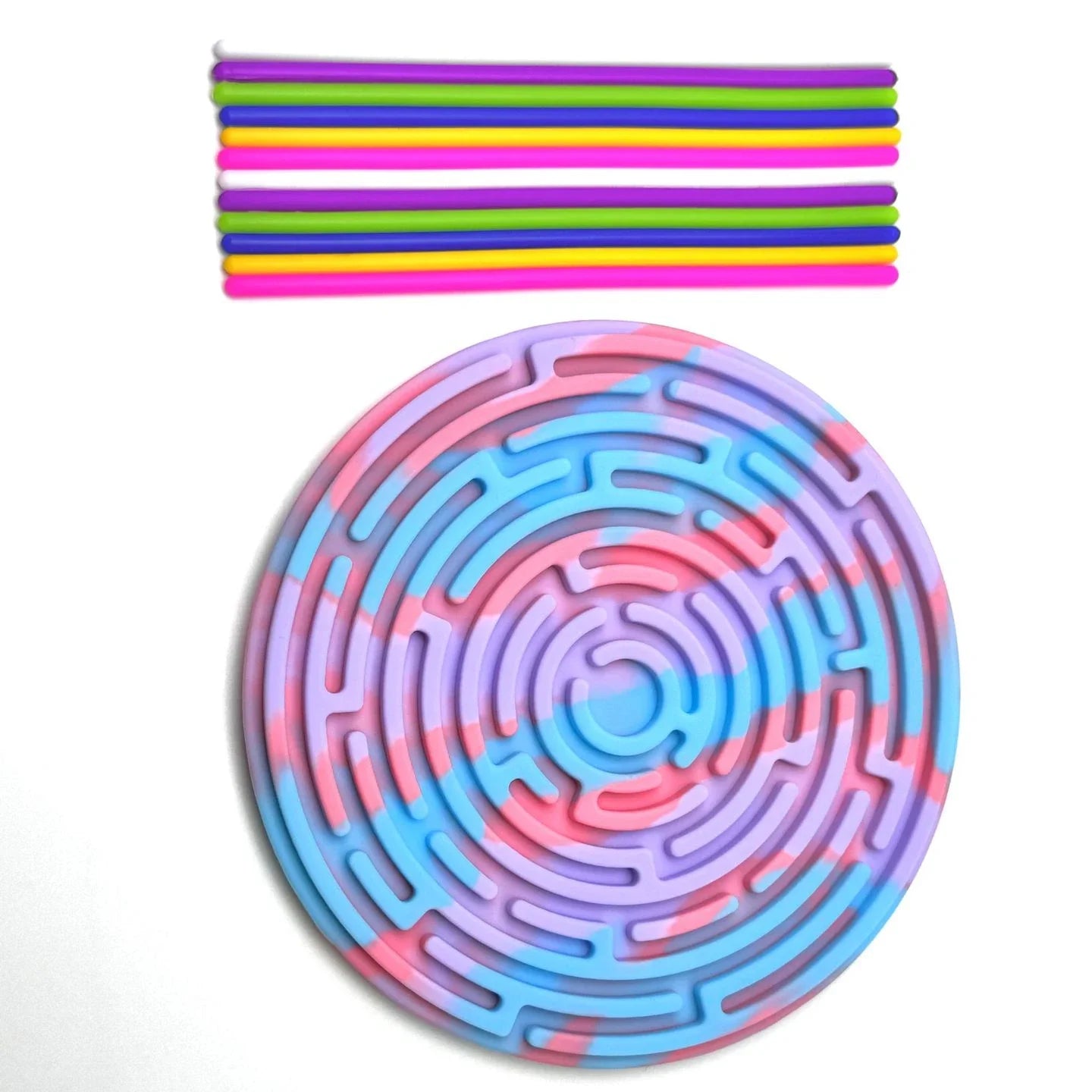 Relieve Stress Relief Reducing Toy Silicone Rubber Antistresse Fidget Anxiety Stress-Relieving For ADHD Children Autism Kids