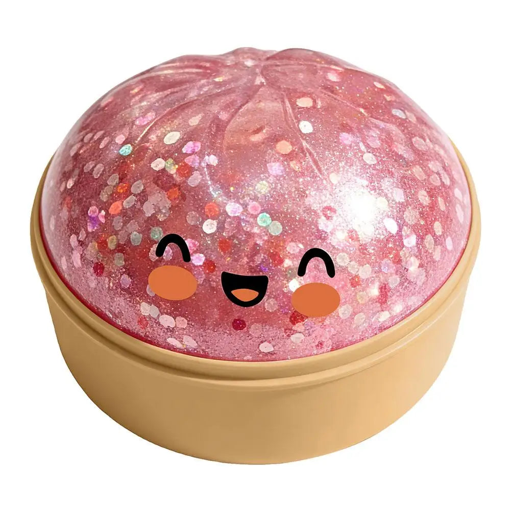 Cute Rainbow Dumpling Squishies Soft Slow Rebound Sensory Squeeze Toy Relief Anxiety For ADHD Autism Fidget Stress Ball