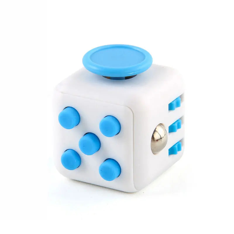Fidget Cube Antistress Toy 8 Models 3.4cm 40g Hand Spinner Decompression Tool for Autism ADHD Anxiety Stress Relief Kids Adults
